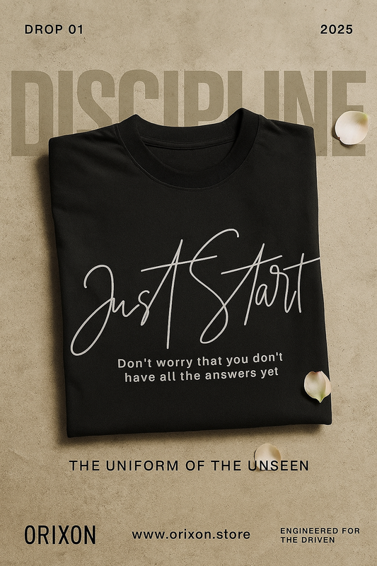 Just Start – Minimal Motivator Tee