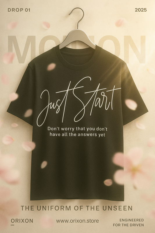 Just Start – Minimal Motivator Tee